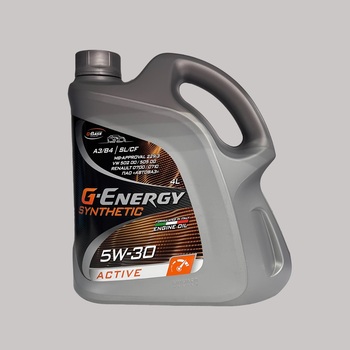 Синтетическое моторное масло G-Energy Synthetic Active 5W-30, 4 л