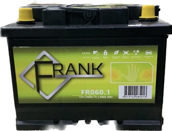 Аккумулятор 60A FRANK прямая полярность