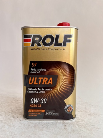 Масло моторное ROLF Ultra 0W30 С3 SP  1л.
