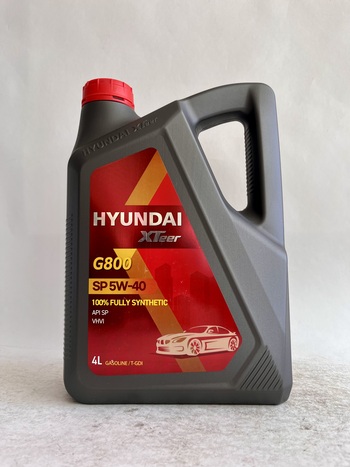 Масло HYUNDAI XTeer моторное 5W40 G800 SP 4л син.