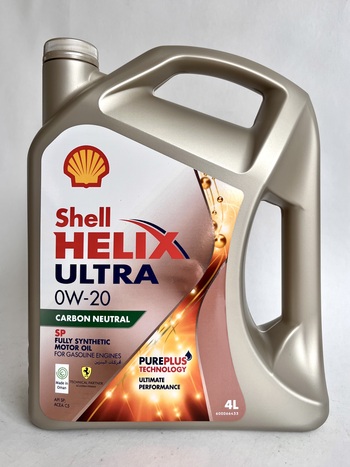 Масло моторное Shell Helix Ultra SP 0W20 4л синт.
