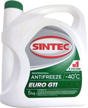 Антифриз Sintec -40 Euro 5кг зел.