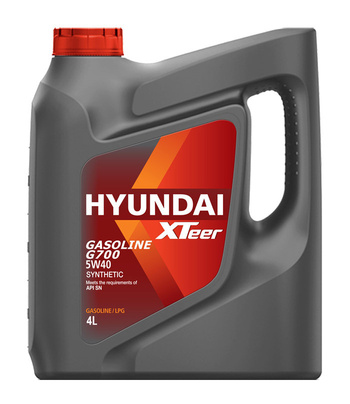 Масло моторное Hyundai XTeer Gasoline G700 5W40 SN 4л