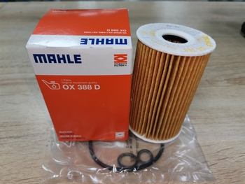 Фильтр масляный MAHLE OX388D для дизельных автомобилей Audi, Volkswagen