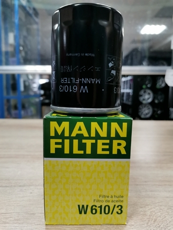 Масляный фильтр MANN W610/3 для автомобилей Mitsubishi