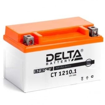 Аккумулятор мото 10А Delta CT1210.1 (YTZ10S)