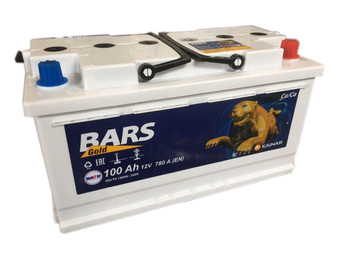 Аккумулятор 100A BARS Gold обр.