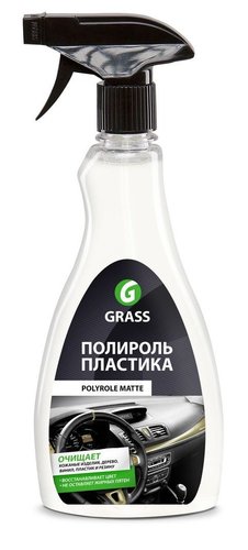 Полироль-очиститель пластика матовый GraSS  500мл.