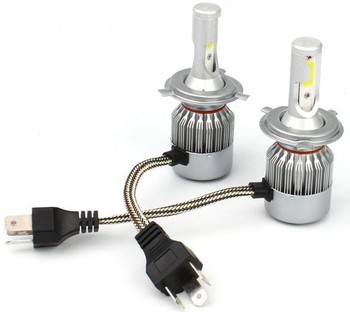 Комплект светодиодных ламп H11 С6 (COB) комплект.