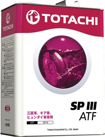 Жидкость для АКПП TOTACHI ATF SPIII 4л.
