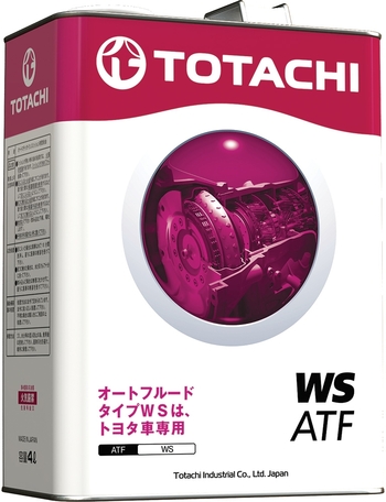 Масло трансмиссионное TOTACHI ATF WS, 4 л