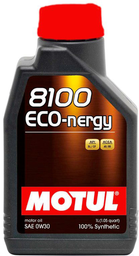 Синтетическое моторное масло Motul 8100 Eco-nergy 0W30, 1 л