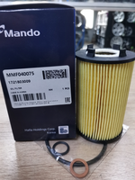 Фильтр масляный MANDO MMF040075 для бензиновых автомобилей Ssang Yong Actyon II 2.0L (150л.с.)(2012,08->)
