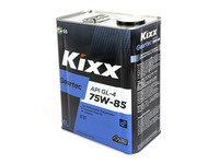 Масло трансмиссионное Kixx Geartec FF GL-4 75W-85 (Gear Oil HD), 75W-85, 4 л