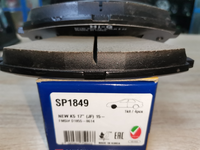 Дисковые тормозные колодки передние SANGSIN BRAKE SP1849 для Kia Sportage (2016->2022) с отверстиями  к-кт