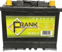 Аккумулятор 55A FRANK обратная. пол. (кубик) Аккумулятор 55A FRANK обратная. пол. (кубик)