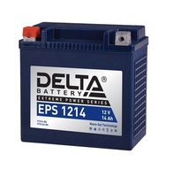 Аккумулятор мото 14А Delta EPS 1214 (YTX14-BS, YTX14H-BS)