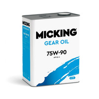 Масло трансмиссионное Micking Gear Oil 75W-90 GL-4 4л