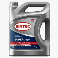 Масло моторное SINTEC SUPER 3000 10W40 SG/CD п/с 4л.