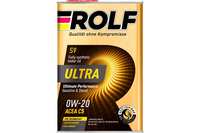 Масло моторное ROLF Ultra 0W20 C5 SN plus 4л.