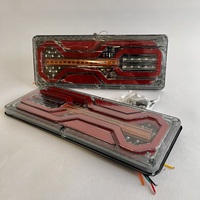 Фонарь задний диодный  12-24V, размер 33*13см (2 шт.)DSY-09