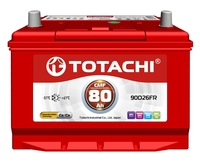 Аккумулятор TOTACHI KOR CMF 80A Asia прямой