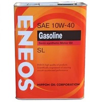 Полусинтетическое моторное масло ENEOS Super Gasoline SL 10W-40, 4 л