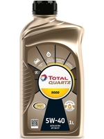 Синтетическое моторное масло TOTAL Quartz 9000 5W40, 1 л
