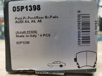 Дисковые тормозные колодки задние LPR 05P1398 для Audi, Volkswagen (4 шт.)