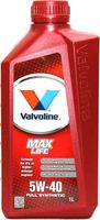 Синтетическое моторное масло VALVOLINE MaxLife Synthetic 5W-40, 1 л