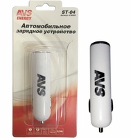 АЗУ универ.AVS ST-04 1USB(0,9А)