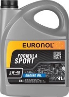Масло моторное EURONOL Sport Formula 5W40 SN+ 4л.