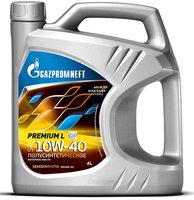 Полусинтетическое моторное масло Газпромнефть Premium L 10W-40, 4 л