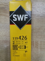 Щетка стеклоочистителя бескаркасная SWF 119-426 700 мм / 550 мм, 2 шт.для Opel Zafira B (07.05 -> 08.15)