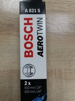 Щетка стеклоочистителя бескаркасная Bosch A821S  600 мм / 600 мм, 2 шт. для Volkswagen  Multivan/Transporter/T5(2013->2015)/T6 ; Amarok