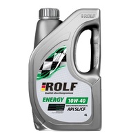 Полусинтетическое моторное масло ROLF Energy 10W-40 SL/CF, 4 л