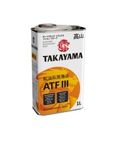 Масло трансмиссионное TAKAYAMA ATF III 1л. пластик