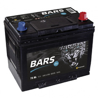 Аккумулятор 75A BARS Asia пр.пол Аккумулятор 75A BARS Asia пр.пол