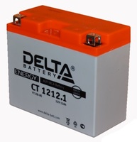 Аккумулятор мото 12А Delta CT1212.1 (YT12-BS)