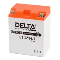 Аккумулятор мото 14А Delta CT1214.1 (YB14-BS, YTX14AH, YTX14AH-BS)