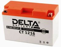 Аккумулятор мото 16А Delta CT1216 (YB16AL-A2)