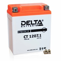 Аккумулятор мото 7А Delta CT1207.1 (YTX7L-BS)
