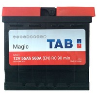 Аккумулятор 55A TAB MAGIC  обр.