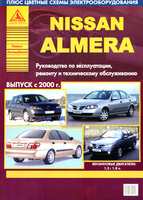 Книга Nissan Almera (2000г)