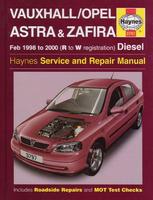 Книга Opel Astra, Zafira 1998- (бензин)