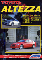 Книга Toyota Altezza/Lexus IS200