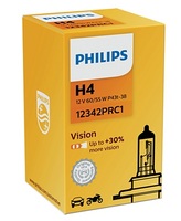 Лампа Philips H4 60/55W (+30%) Premium 12342 PR карт.