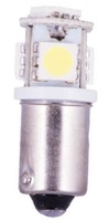Лампа А123 светодиод. (белый) (6SMD) SM-Т8 ВА9S габарит.