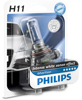 Лампа Philips H11 55W  White Vision 12362WHV (1шт.)