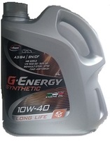 Синтетическое моторное масло G-Energy Synthetic Long Life 10W-40, 4 л